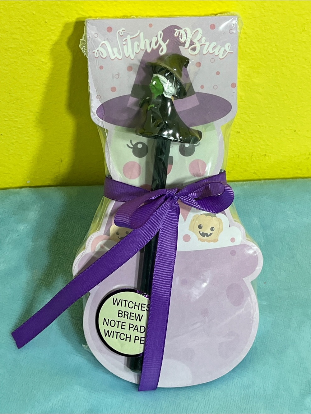 VOTUM “Witches Brew” Witch Pen & Note Pad Set 🧙‍♀️💜 NWT